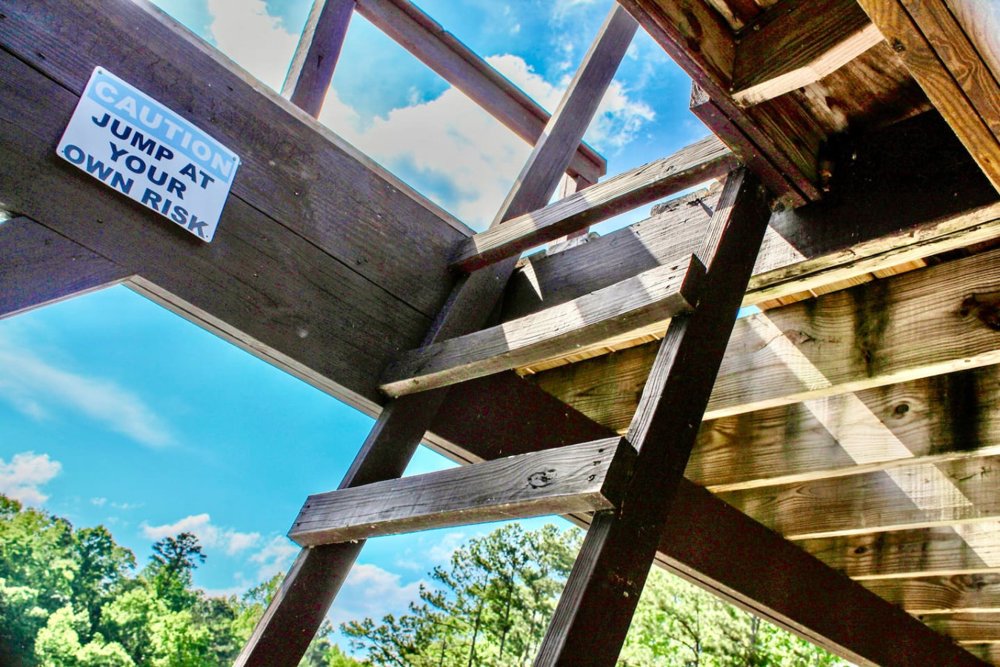 Family fun! Dock & Jump Platform & Rope Swing
